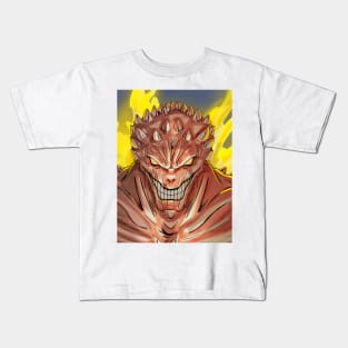 Fire demon Kids T-Shirt